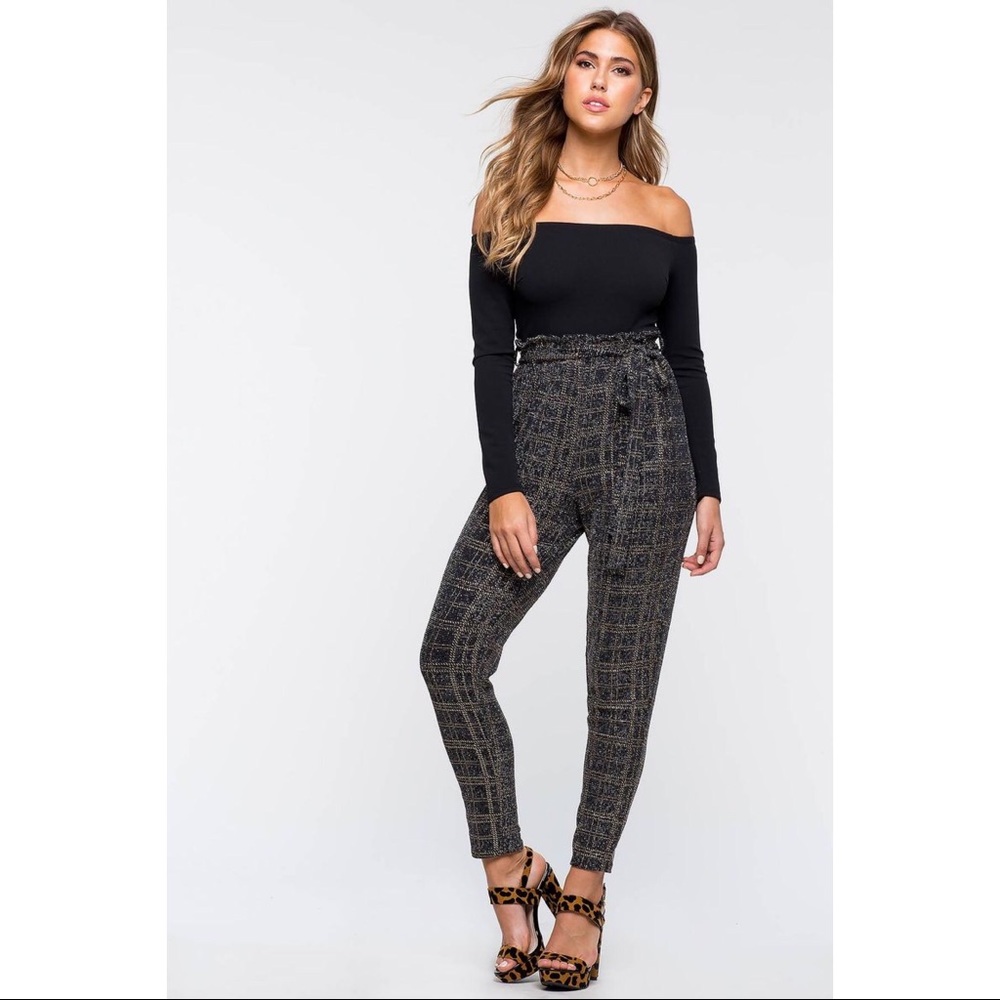 Agaci Paperbag Waist Jumpsuit